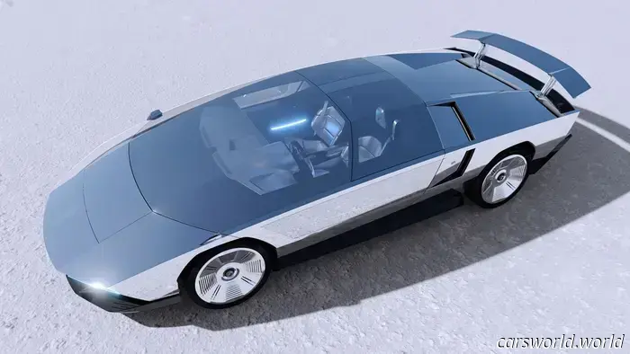 El Hijo De Giugiaro Diseñó Su Propio Auto Maserati Wedge Después del Icónico Concepto Boomerang De 1971