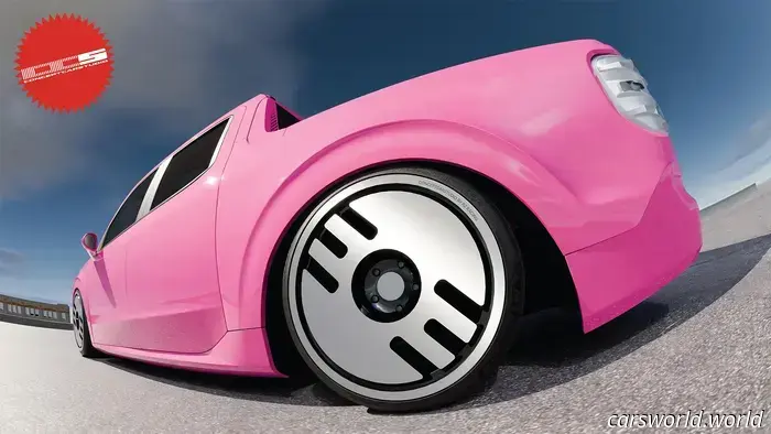 These wheels inspired by Hot Wheels transform your car into a toy that's life-sized.