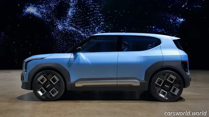 Kia EV2 Concept Позволяет Отправлять Текстовые Сообщения Через Свои Окна