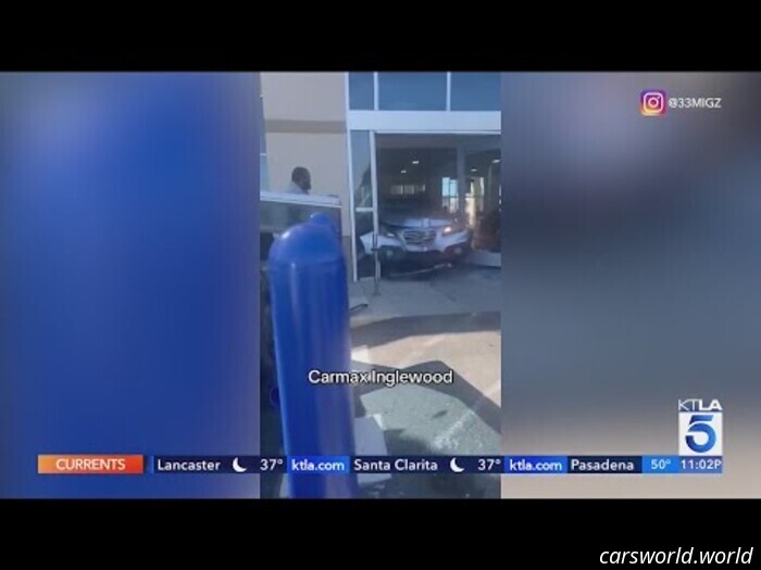 CarMax Customer Drives Subaru Into Showroom Following (Seemingly Unsatisfactory) Appraisal Offer