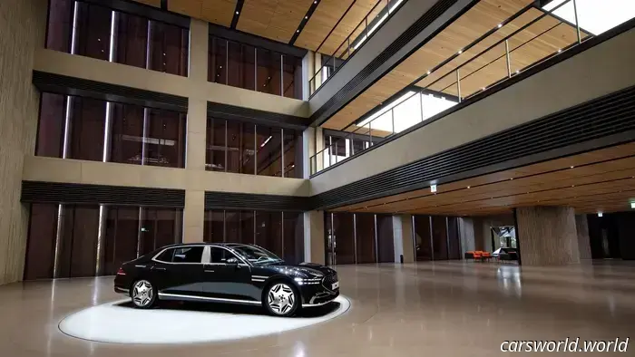 World's Biggest Genesis Showroom: Visit for the Cars, Enjoy the Tea