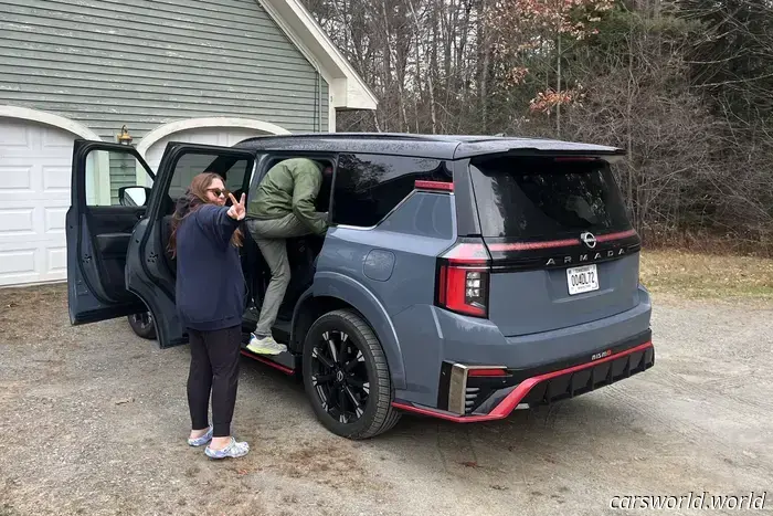 Reseña del viaje por carretera del Nissan Armada Nismo 2026: 7 pasajeros, 7 horas, 1 veredicto