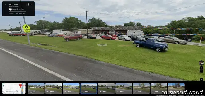 Este Loco Oldsmobile Con Techo de Burbuja Era una Leyenda Local. Ahora está en Copart