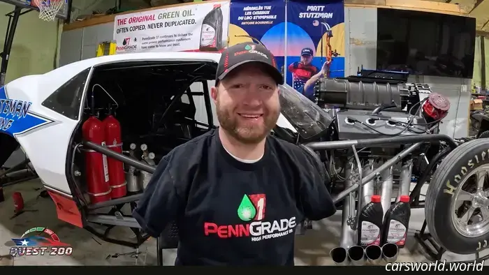 El piloto de drag Matt Stutzman alcanzó las 200 mph conduciendo sin brazos