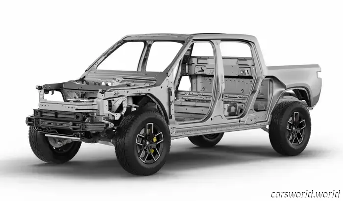 Rivian’s concept for a Tonneau cover awning is a fantastic example of simple yet effective innovation.