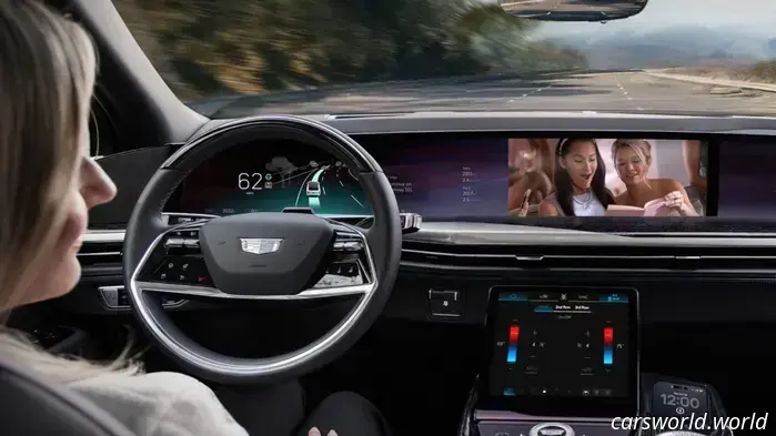 By 2028, Cadillac will enable you to watch movies while driving.