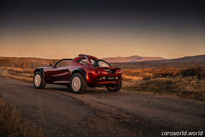 Esta Construcción Lotus Elise Safari Está Hecha para Abordar Senderos (y Baches)