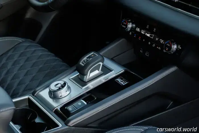 The 2026 Nissan Rogue Plug-In Hybrid resembles a Mitsubishi Outlander but features a less prominently colored grille.