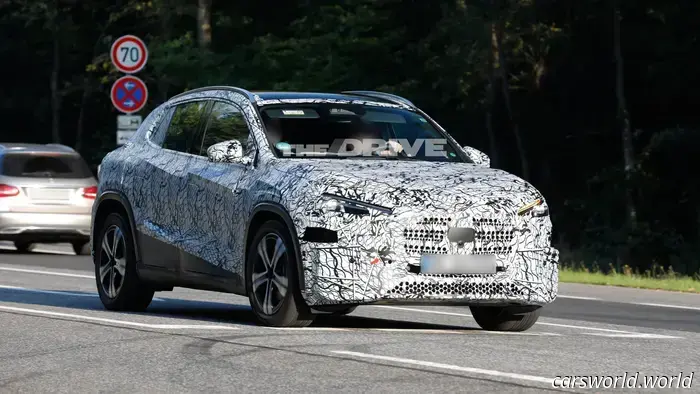 Spotted: The 2027 Mercedes-Benz GLA Appears Impressive Up Close