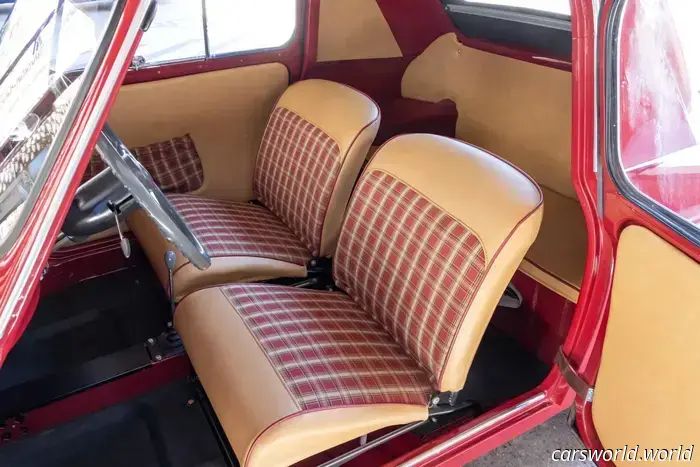 Vespa's Microcar from the 1950s was just as adorable as its scooters.
