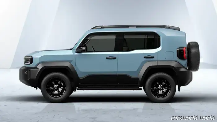 Новый FJ от Toyota по сути представляет собой уменьшённый Land Cruiser.