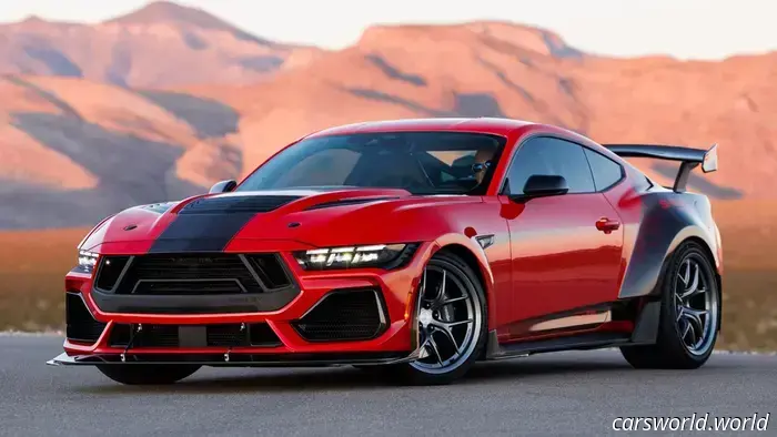 The 2026 Shelby Super Snake R Produces More Horsepower Than the Mustang GTD While Being $100,000 Cheaper.