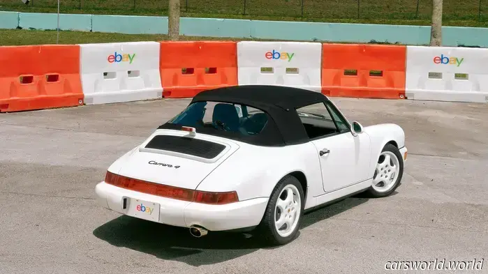 Этот Porsche 911 В винтажной одежде в стиле Vibe - это Вершина Майами