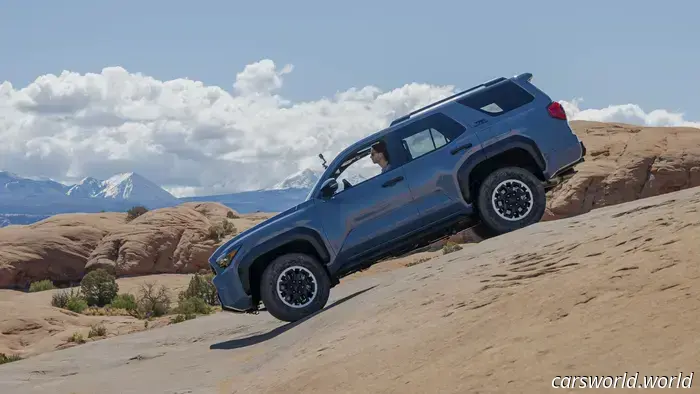 Comparing the Toyota Tacoma, 4Runner, and Land Cruiser in Moab: A Look at Their Performance