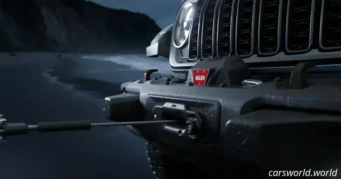Jeep Gladiator Rubicon finalmente ottiene un verricello di serie con il pacchetto Shadow Ops