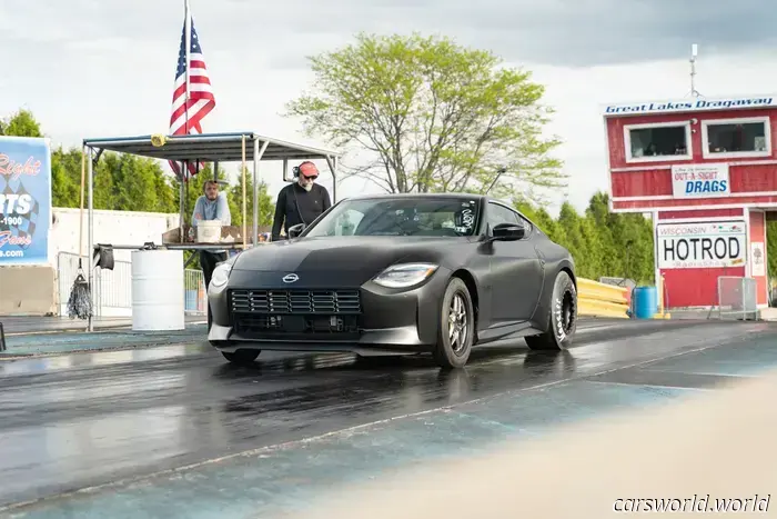 Modified Nissan Z Completes Quarter Mile in 9.23 Seconds Using Stock Engine Block