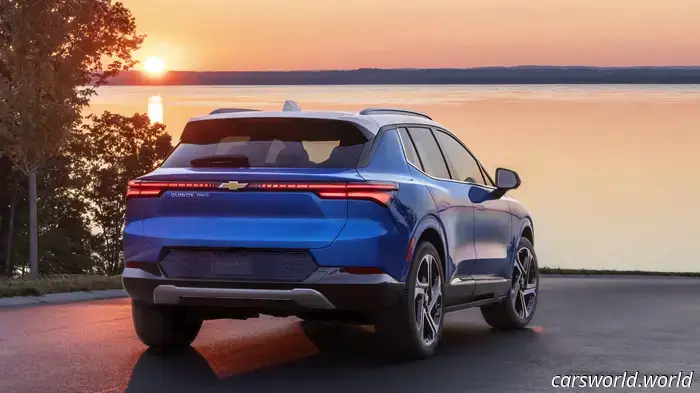 Il indebolimento di Tesla favorisce GM, soprattutto per il Chevrolet Equinox EV