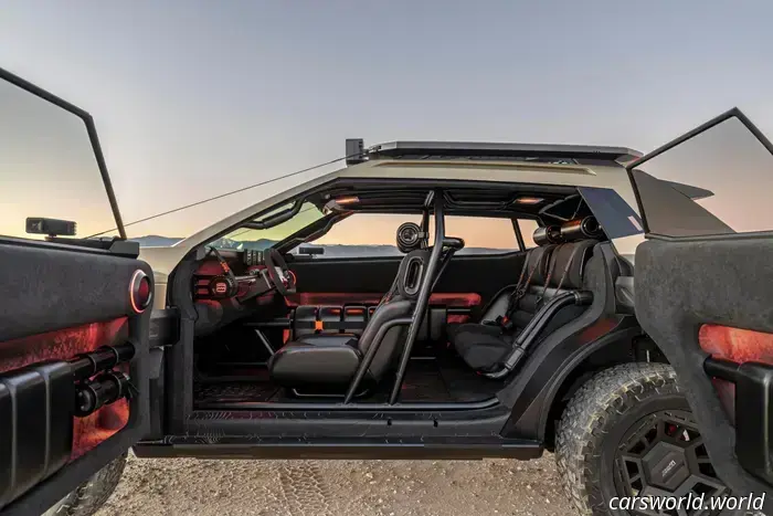 Hyundai Crater Concept è un fuoristrada cyberpunk che in realtà sembra un'auto davvero figa invece di un cassonetto della spazzatura.