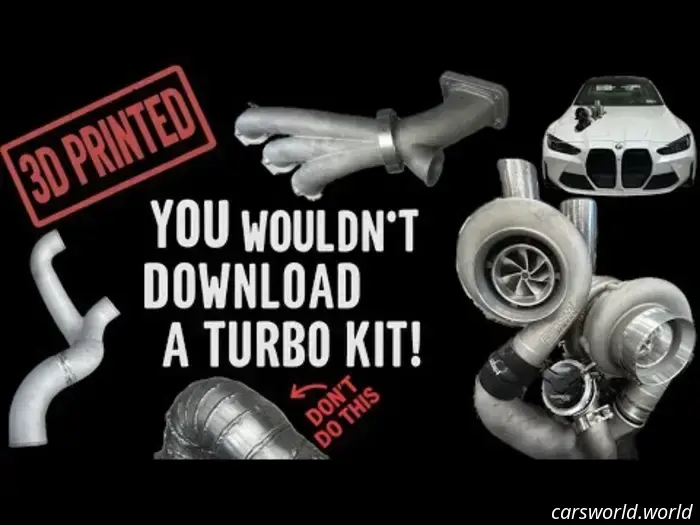 Guarda un BMW Guru Progettare un collettore Turbo da 1.800 CV stampabile in 3D