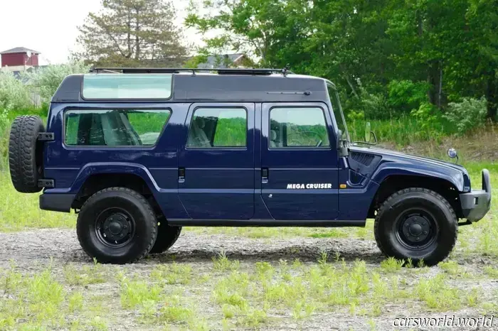 Unique Toyota Mega Cruiser Available for Purchase, Resembling Something from a Pixar Film