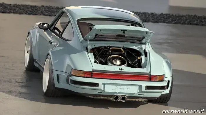 Новый "Суперспортивный" Porsche 911 Tribute Певицы оснащен всплывающими противотуманными фарами