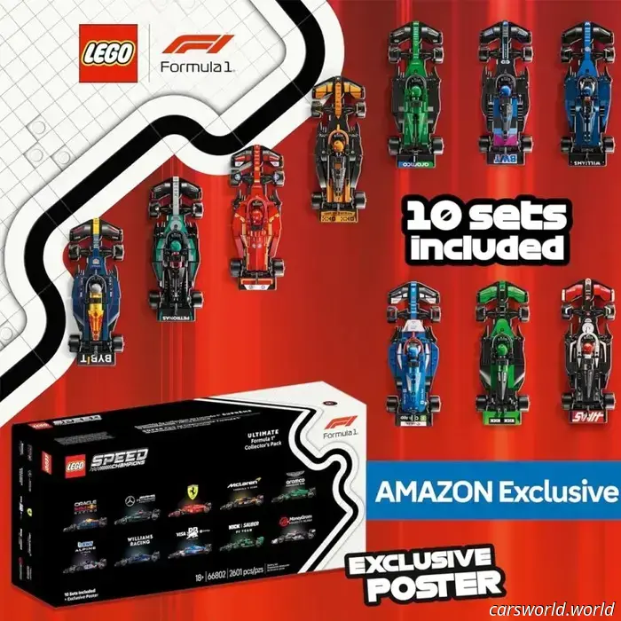 Ottieni il 30% di sconto sul set LEGO F1 definitivo per il Cyber Monday