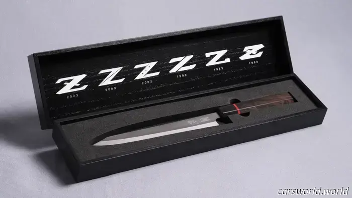 Nissan and renowned chef Hiro team up to create a Z Nismo precision sushi knife.