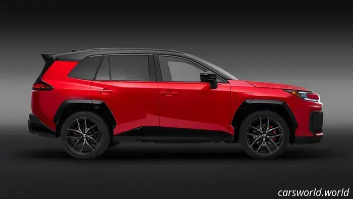 В 2026 году Toyota RAV4 была представлена в полной линейке гибридов мощностью до 320 л.с.