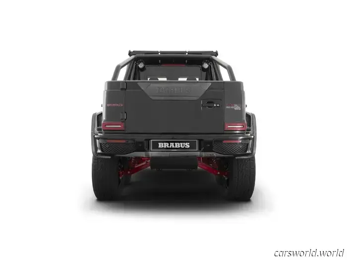 This two-story light bar was designed specifically for a $1.3 million Mercedes G-Wagon.