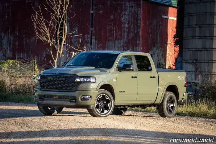 Первый тест-драйв Ram 1500 Hemi 2026 года: V8 по-прежнему достаточен