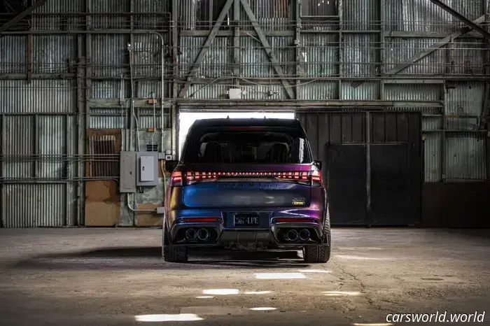 Infiniti придумала 1000‑сильный внедорожник Nissan GT‑R с окраской «Midnight Purple» для SEMA