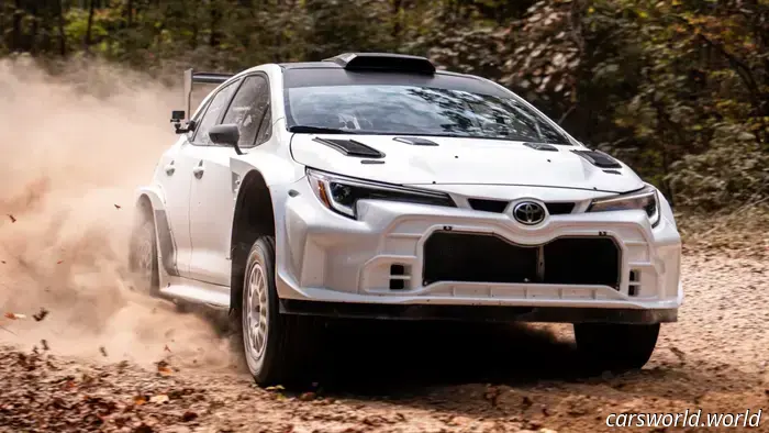 Toyota GR Corolla Rally Car Set to Compete in American Rally Championship in 2026