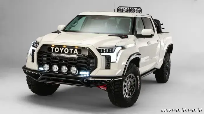 The new Toyota V8 is compatible with the Tundra and may serve as the engine for the long-anticipated rival to the Raptor.