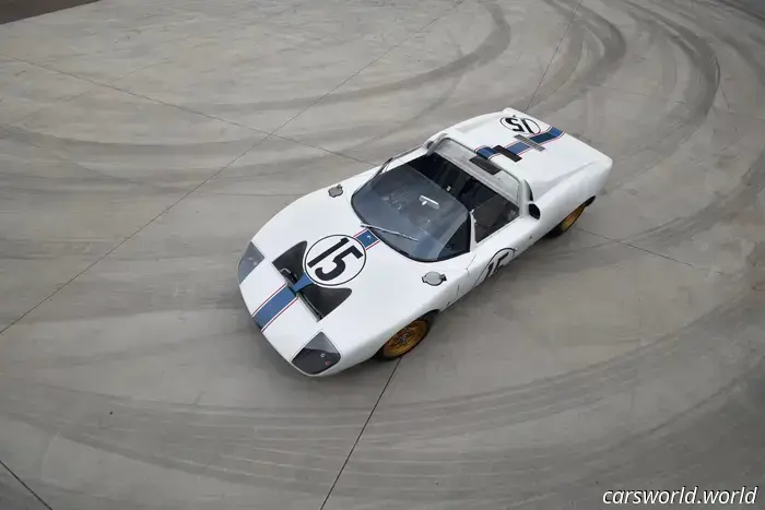 El Único Ford GT40 Descapotable Que Corrió en Le Mans Saldrá a Subasta