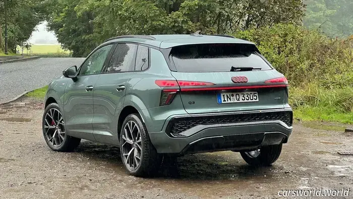 Prima prova su strada della Audi Q3 2026: l'allestimento base non deve per forza essere scadente