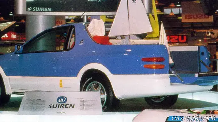 Этот концепт Subaru 90-х годов был недостающим звеном между Brat и Baja