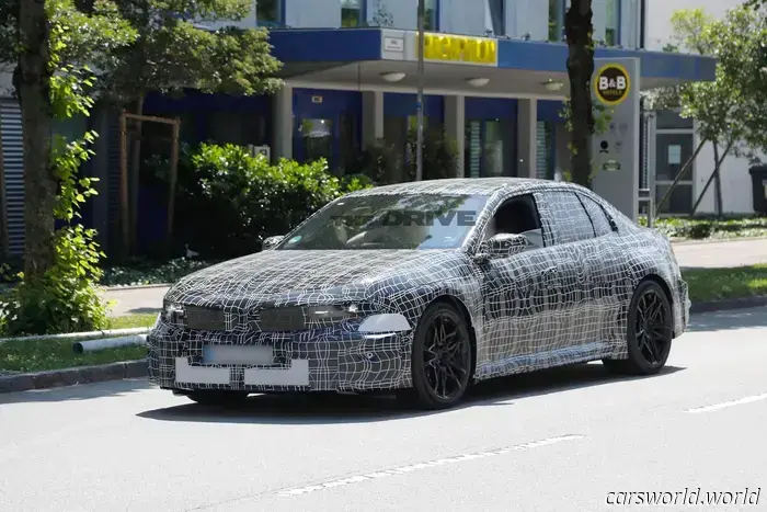 2028 BMW M3 EV Spotted Appearing as Generic as Ever in Latest Spy Photos