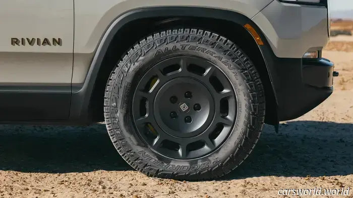 The Wheel Design is the Highlight of Rivian’s R1 California Dune Limited Edition.