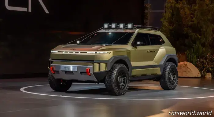 Hyundai afferma che XRT sarà un marchio di prestazioni fuoristrada 'veramente capace'.