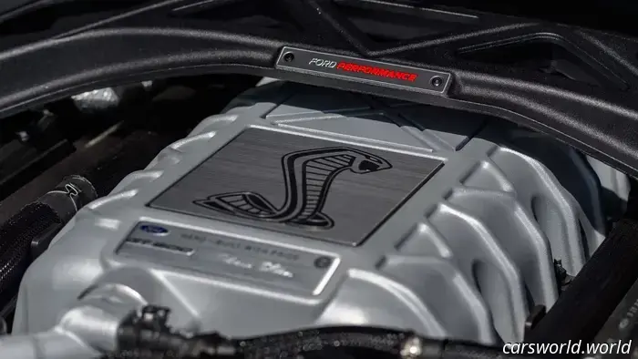 Leaked document indicates that the 2026 Ford Mustang Shelby GT500 will feature the 'Legend' V8 engine.