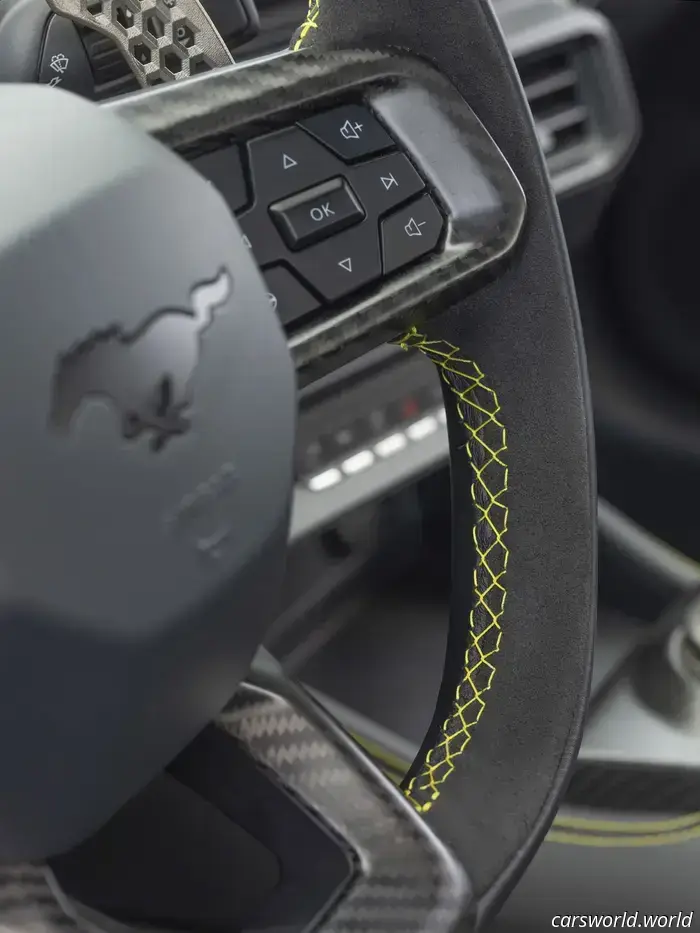 You can now obtain a Ford Mustang GTD in complete naked carbon fiber.