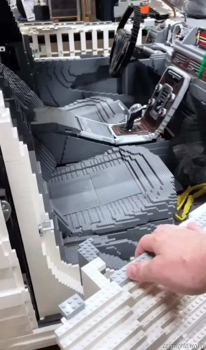 El Vagón Volvo Lego Minuciosamente Detallado Va Más Allá De Cualquier Otra Construcción Que Hayas Visto