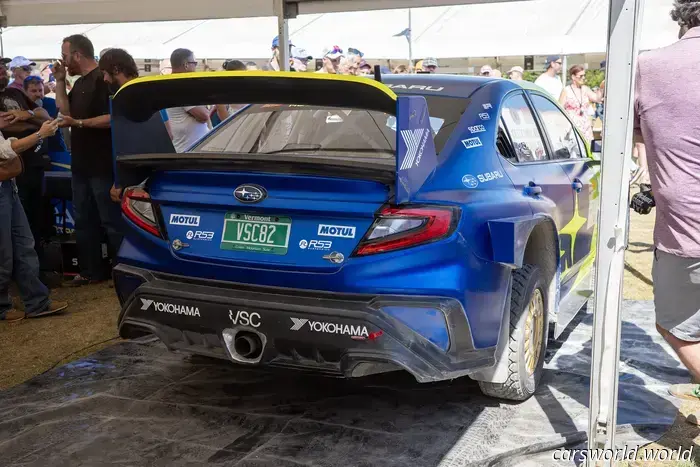 Experiencing a ride with Travis Pastrana in a Subaru rally car is pure chaos in its most elegant form.