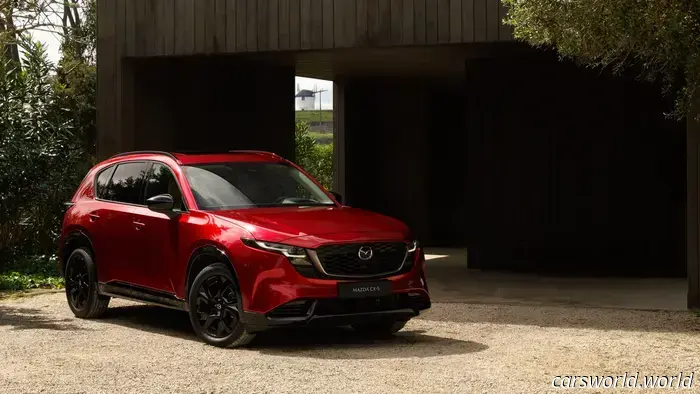 Believe it or not, this is the updated Mazda CX-5.