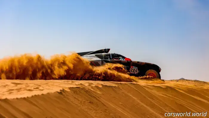 State-of-the-Art Audi Dakar Racer Discovered in a Czech Junkyard