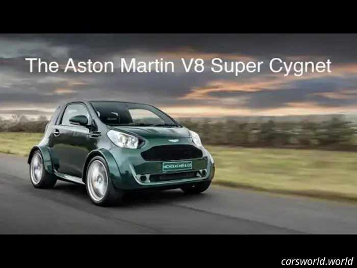 L'unico V8 Aston Martin Cygnet al mondo è in vendita