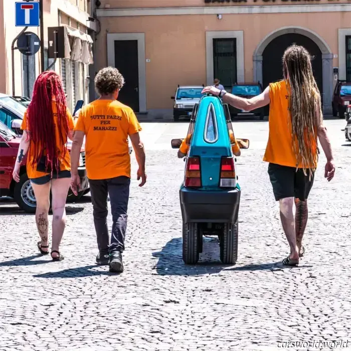 Невозможно худое создание Fiat Panda вызывает у нас дискомфорт, но вызывает и восхищение