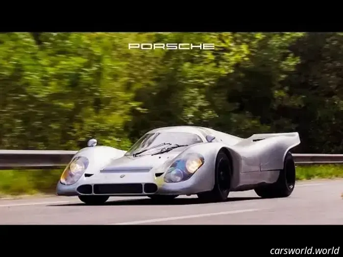 Porsche presenta un Nuevo Hipercoche Inspirado en el Primer 917 Legal para la calle