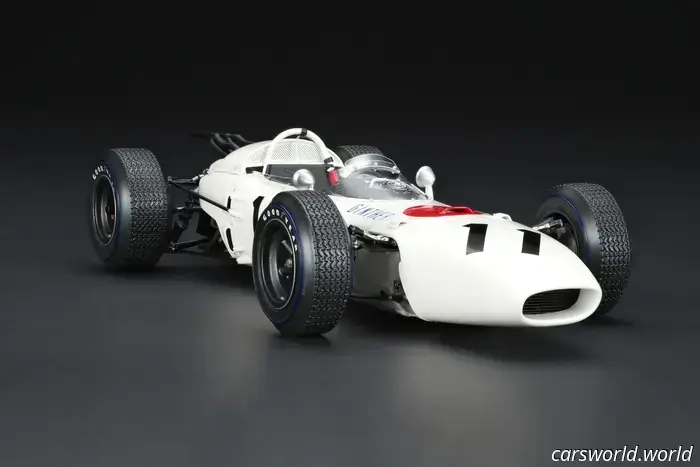 Este modelo de Honda F1 tiene un precio superior al de un automóvil real.