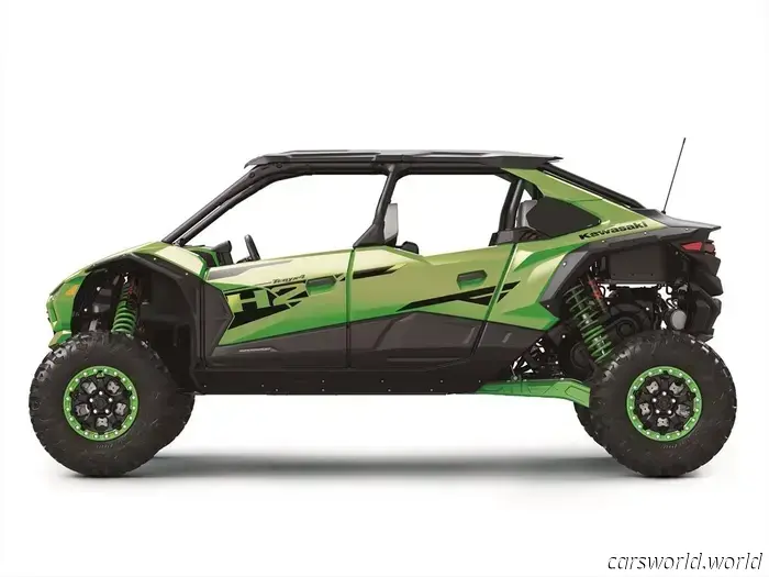 La nueva UTV sobrealimentada de Kawasaki genera 250 CV con un motor de motocicleta Ninja.